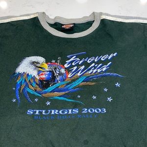 Vintage Harley Davidson Sturgis rally tee